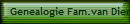 Genealogie Fam.van Diem