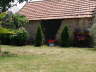 Blick auf Gilberts Garage