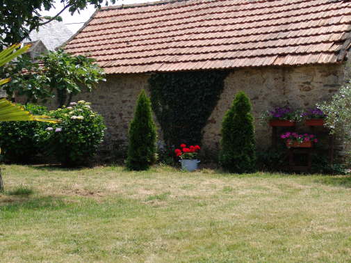 Blick auf Gilberts Garage